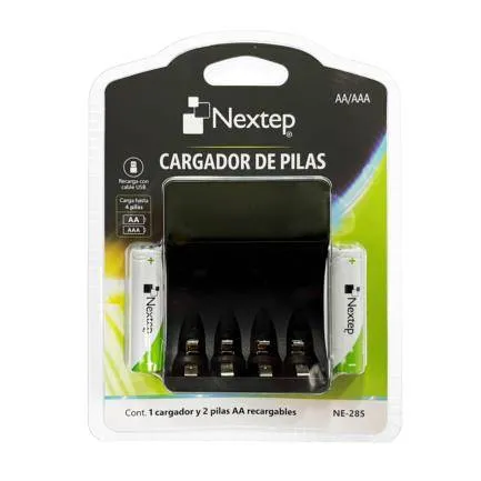 Cargador de pilas Nextep NE-285