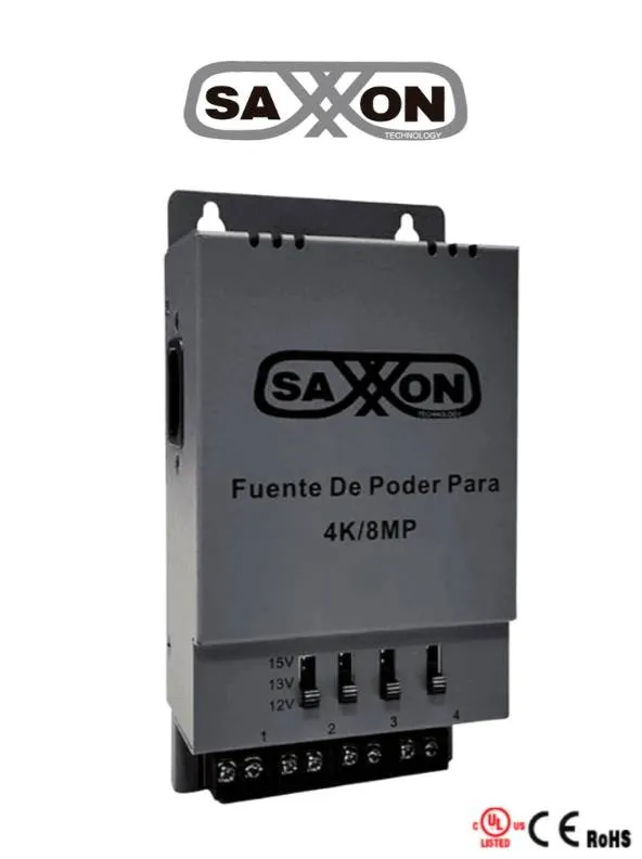 Fuente de poder SAXXON PSU1205A-4K