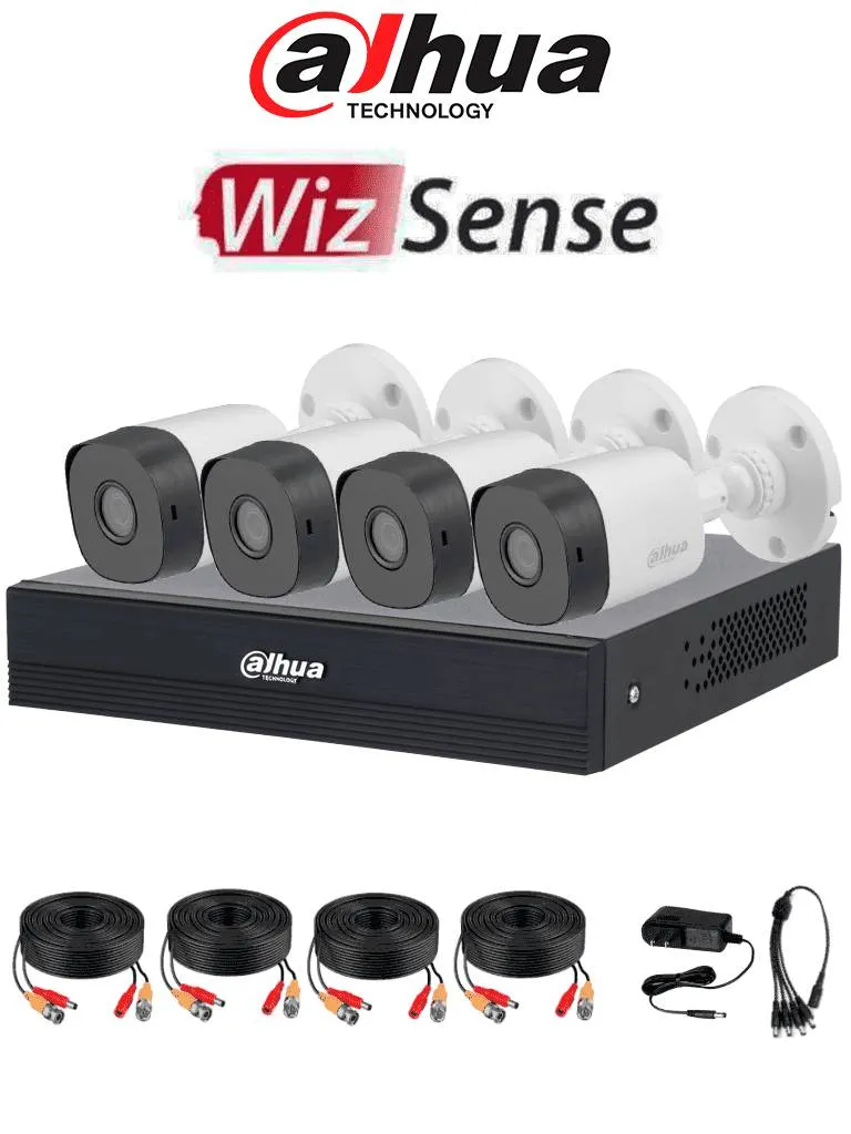 Kits de Videovigilancia Dahua Technology KITXVR1B04-I/T/4-B1A11N