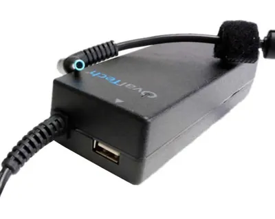 Adaptador para Computadora Portatil OVALTECH 19.5V/4.62AH C/Blister + USB