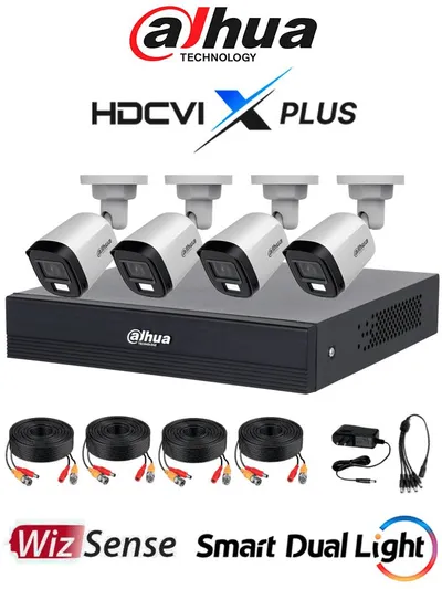 Kits de Videovigilancia Dahua Technology KITXVR1B04-I/T/4-B1A21N