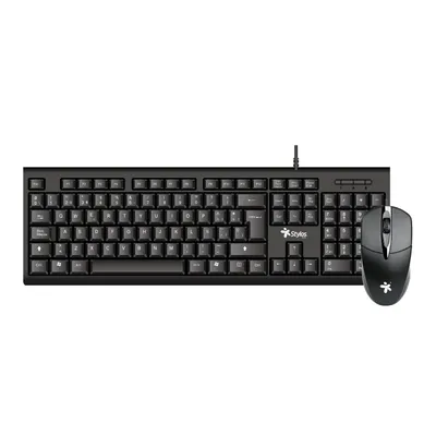 Kit de Teclado y Mouse Stylos STPKTM4B
