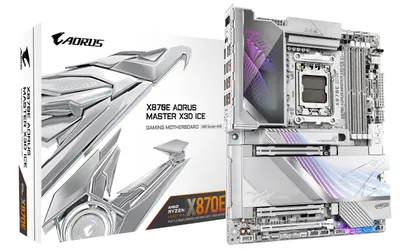 Motherboard GIGABYTE X870E A MASTER X ICE