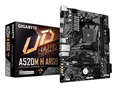 Motherboard GIGABYTE A520M H ARGB